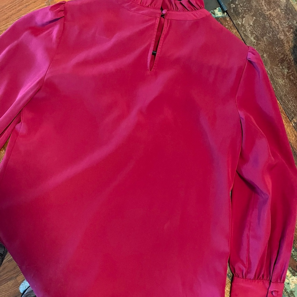 Ann Taylor ruffle blouse